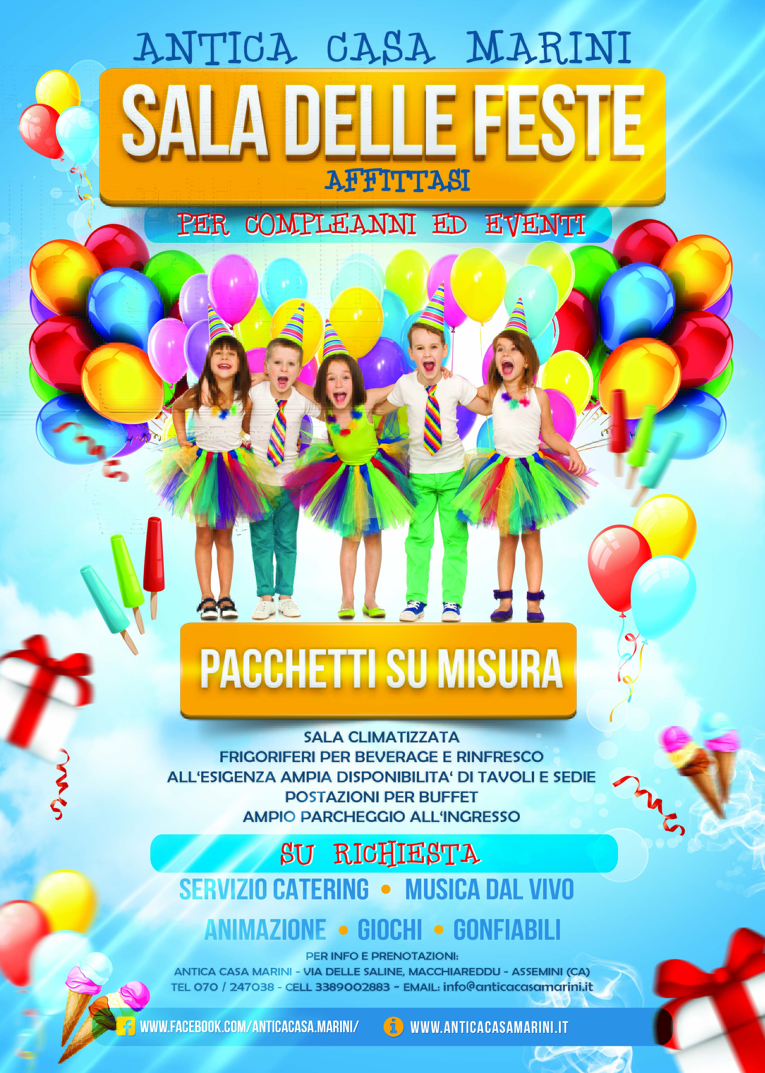 Sala per Compleanni Antica Casa Marini